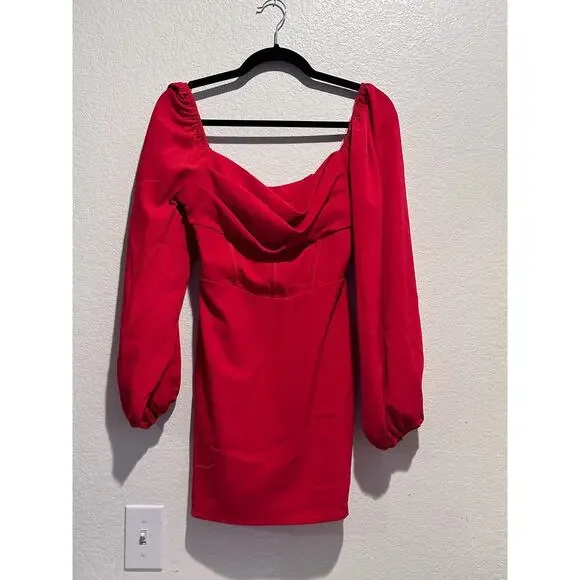 fitted lace wedding dress Ryanna Sweater M | L | Red | Womens main image 1